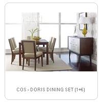 COS - DORIS DINING SET (1+6)